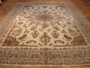 Load image into Gallery viewer, Cream-Persian-Kerman-Rug.jpg