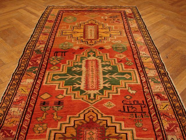 4' x 9' -Antique-Russian-Kazak-Rug.jpg