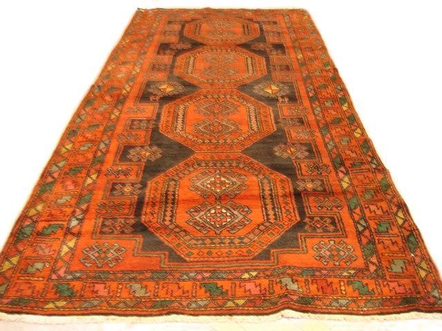 5x10 Antique Russian Kazak Rug-Russia - bestrugplace