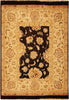 Load image into Gallery viewer, 8 x 10 Black Gold Beige CHOBI PESHAWAR Rug 12728
