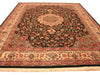 Load image into Gallery viewer, 9.4 x 12.11 Green Sino Chinese-Silk&amp;Wool Rug 12979