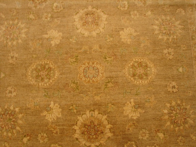 5.5 x 5.11 Neutral Sage natural Quality Chobi Peshawar Rug #PIX-13478