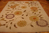 Load image into Gallery viewer, 7.10 x 10 Beige Silk&amp;Wool Nepalese/Tibet Rug #PIX-14258