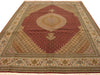 Load image into Gallery viewer, 8.2 x 11.7 Authentic Persian Tabriz Mahi Rug Wool and Silk 400 KPSI 14506
