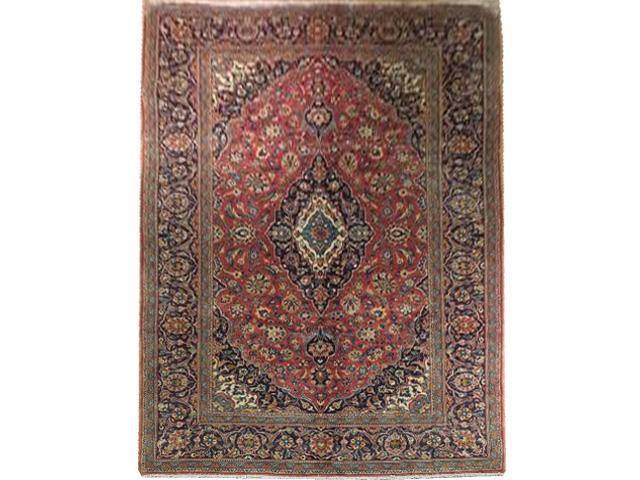 6x10 Authentic Handmade Persian Kashan Rug - bestrugplace