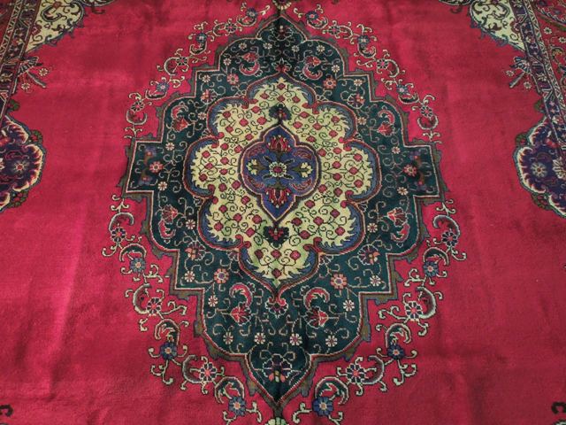 10 x 15.9 Semi-Antique Large Persian Tabriz Rug #PIX-16191