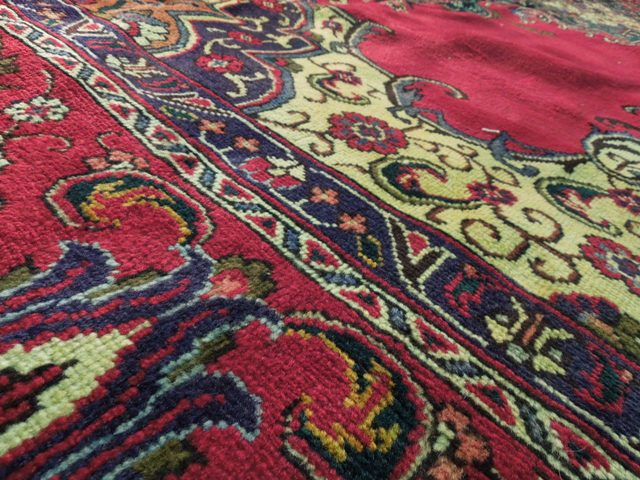 10 x 15.9 Semi-Antique Large Persian Tabriz Rug #PIX-16191