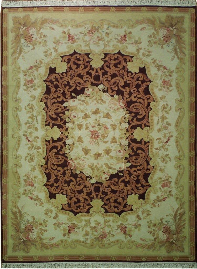 Fascinating 9x11 Authentic Handmade Rug - India - bestrugplace