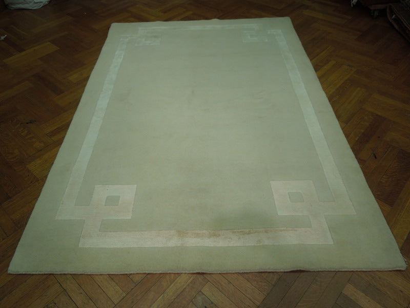 6 x 8.8 Wool & Silk Modern Rug #PIX-17388