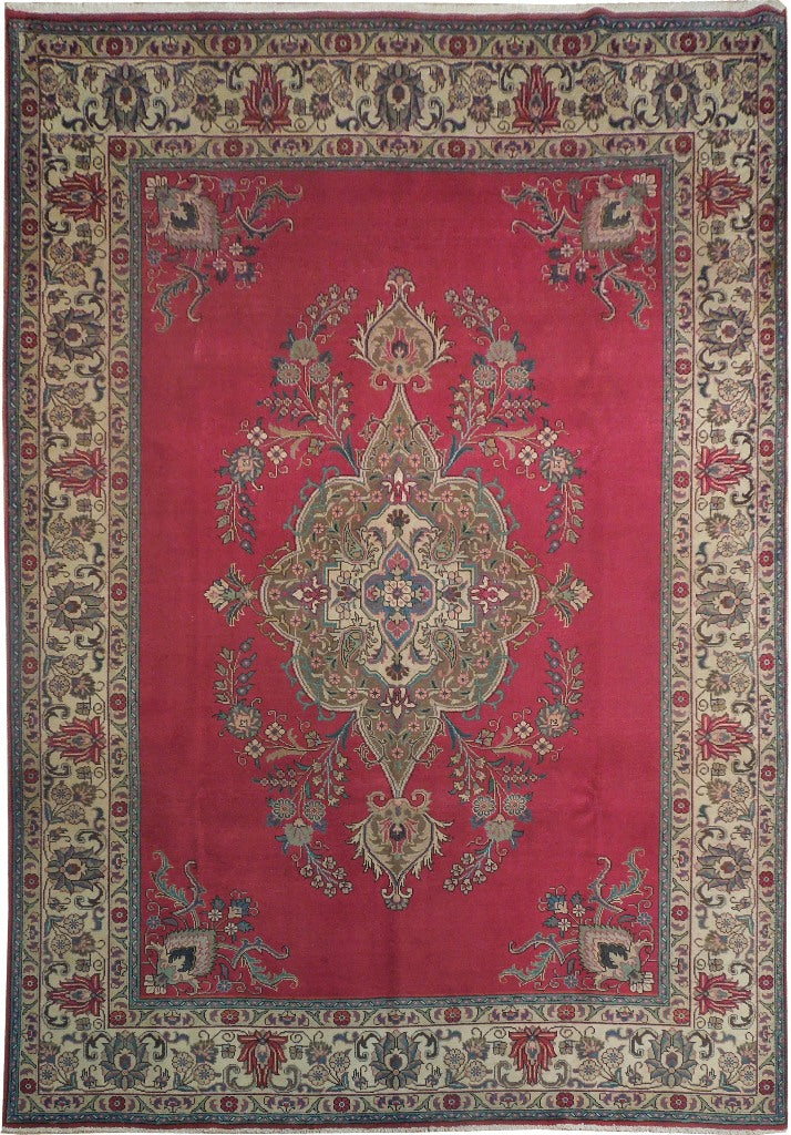 8' x 11' EASTATE RUG Semi Antique Persian Kerman DZ Tabriz  18164