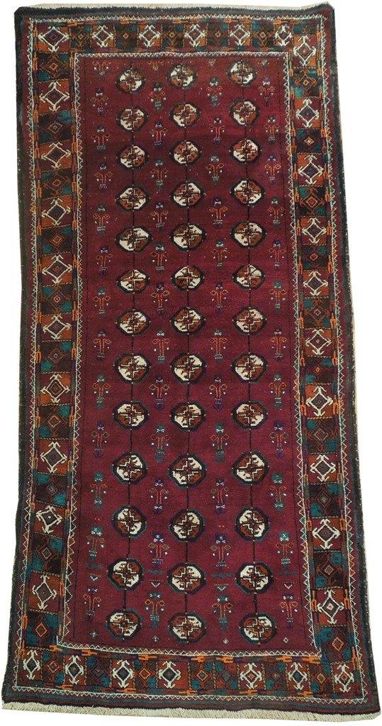 4' x 9' Berry-Red-Bokhara-Tribal-Persian-Runner.jpg