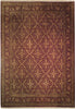 Load image into Gallery viewer, 8.5 x 11.10 Maroon Mogul Persian Style Handmade Wool Rug 18362