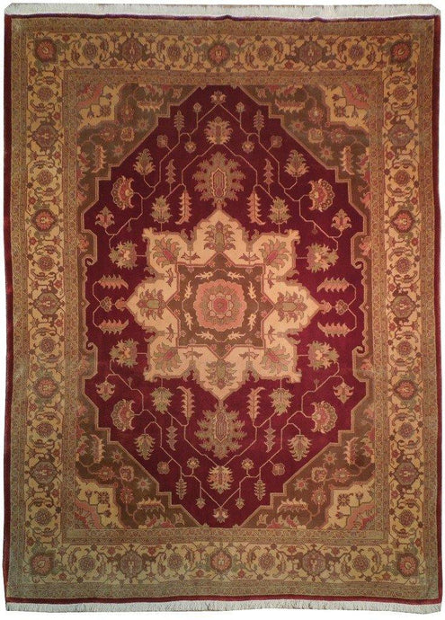 9x12 Authentic Handmade Heriz Quality thick Persian Rug - Iran - bestrugplace