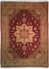 Load image into Gallery viewer, Authentic-Burgundy-Heriz-Rug.jpg