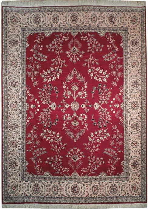 Radiant 9x12 Authentic Handmade Fine Quality Rug - Pakistan - bestrugplace