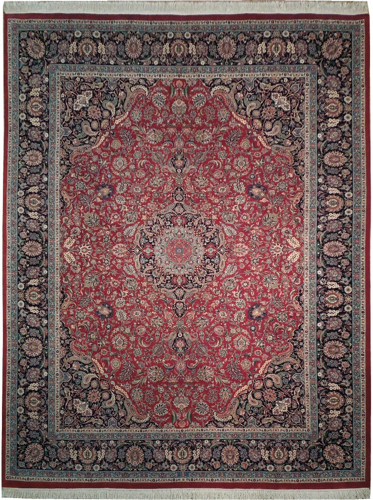 9.3 x 12 Fine Quality Rug New Handmade Pakistan 200 KPSI #PIX-18481