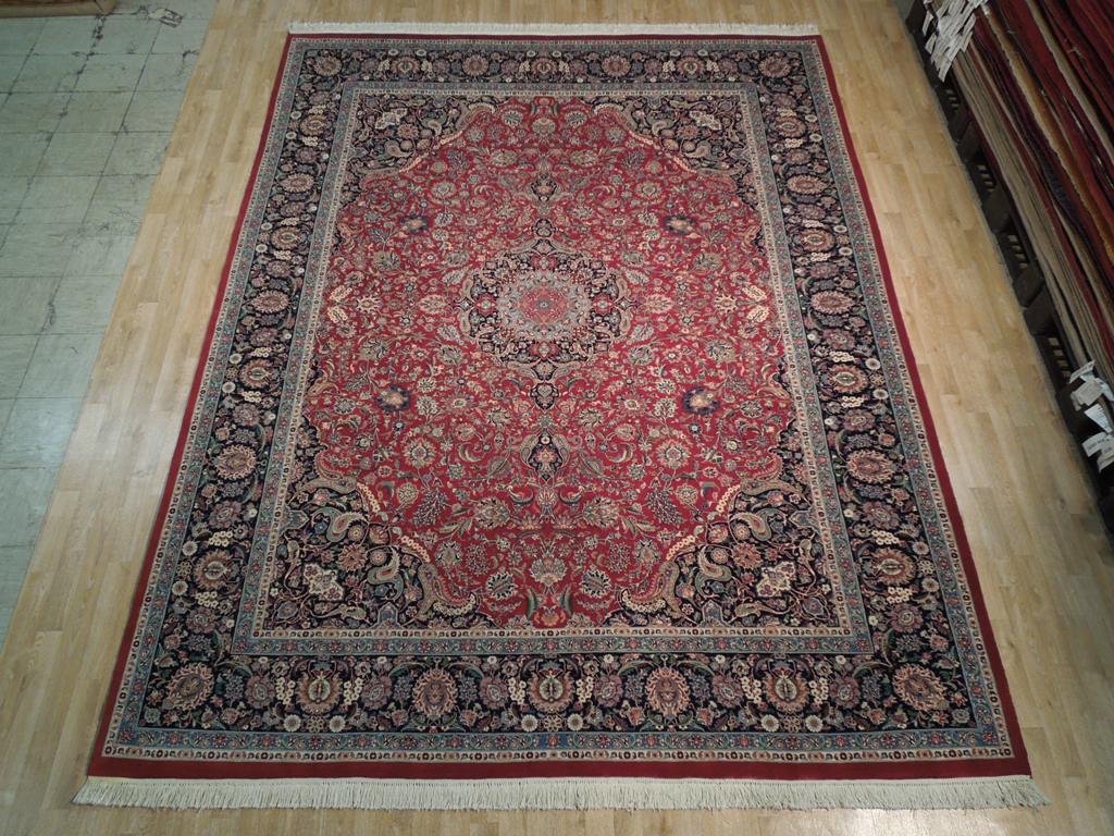 9.3 x 12 Fine Quality Rug New Handmade Pakistan 200 KPSI #PIX-18481