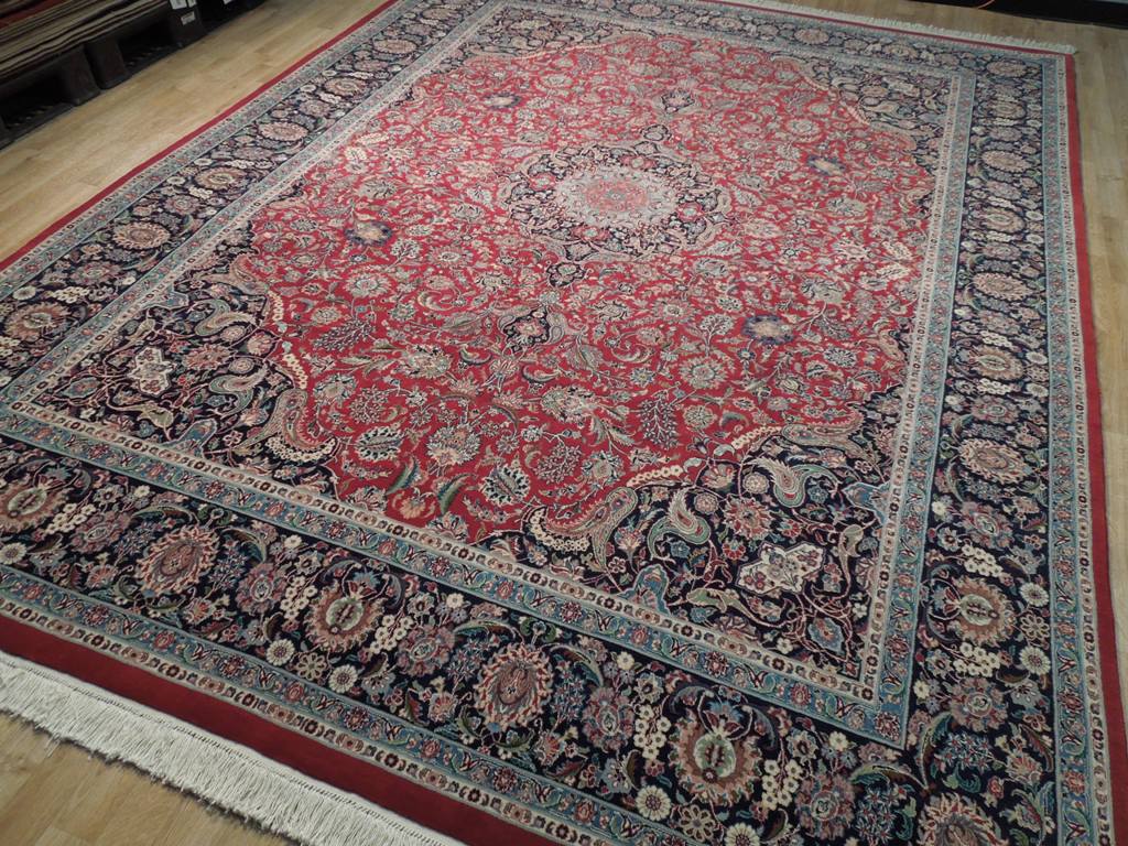 9.3 x 12 Fine Quality Rug New Handmade Pakistan 200 KPSI #PIX-18481