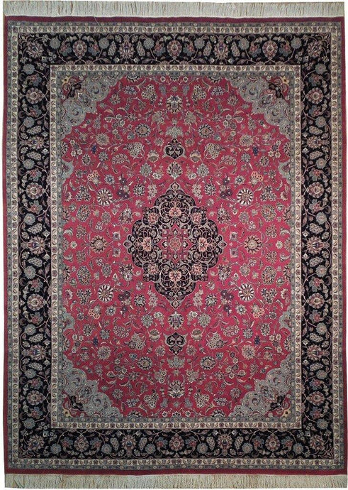 Radiant 9x12 Authentic Handmade Fine Quality Rug - Pakistan - bestrugplace