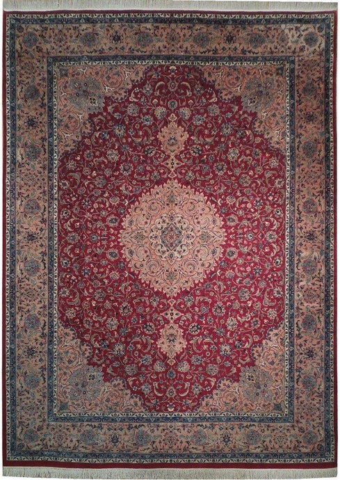 Radiant 9x12 Authentic Handmade Fine Quality Rug - Pakistan - bestrugplace