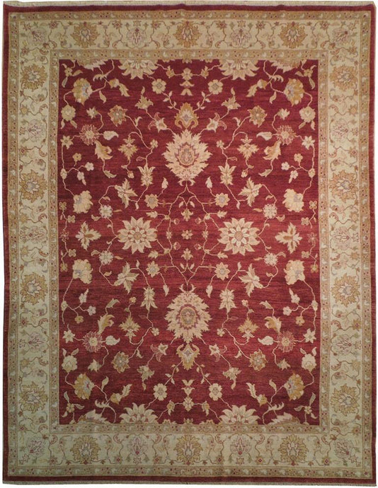 8x10 Chobi Peshawar Silky Rug - Pakistan - bestrugplace