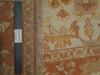 Load image into Gallery viewer, 6.2 x 9.3 New Oushak Beige Coral Rust Chobi Peshawar Rug #PIX-18832
