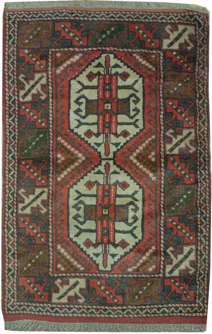 Luxurious 3x4 Authentic Handmade Tribal Rug - India - bestrugplace