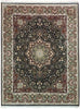 Load image into Gallery viewer, 7.9 x 9.10 Wool &amp; Silk High End Lavar Rug BLACK 19915