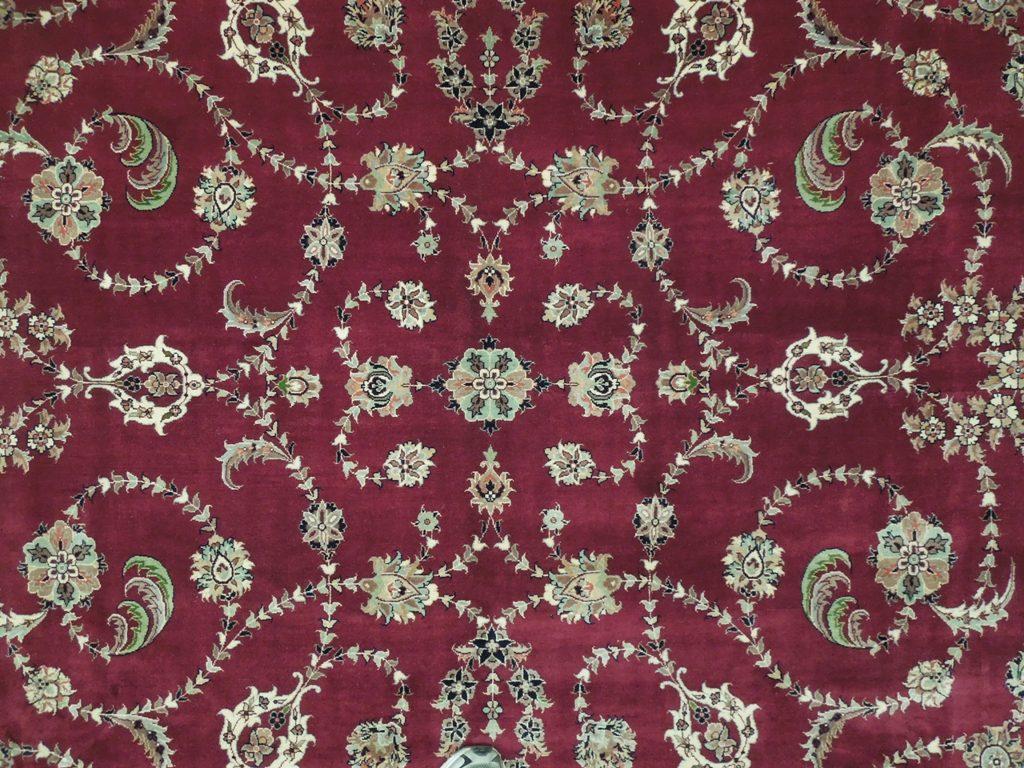 8.2 x 10.5 Fine Quality High End Rich Rug BURGUNDY #PIX-19923