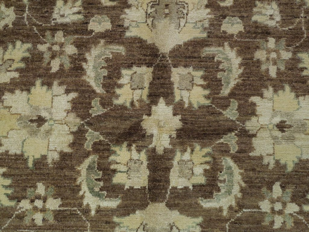 4.6 x 6.5 Brown Ziglar Chobi Peshawar Rug #PIX-20196