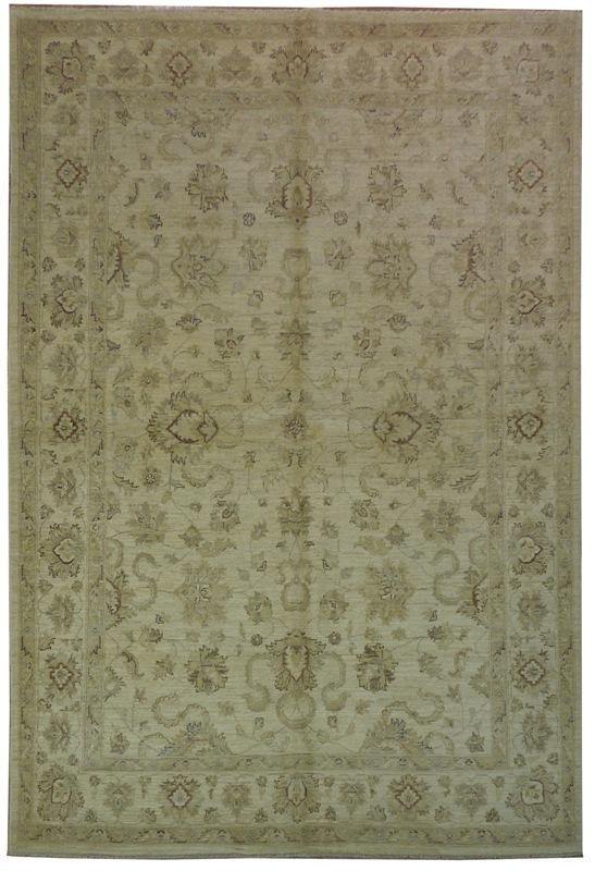 Radiant 7x10 Authentic Handmade Chobi Peshawar Rug - Pakistan - bestrugplace