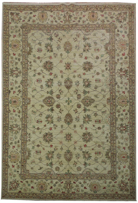 6.8 x 9.9 Beige Chobi Peshawar Rug 20260