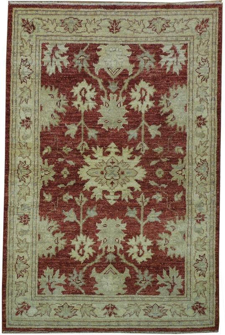 Radiant 4x6 Authentic Handmade Chobi Peshawar Rug - Pakistan - bestrugplace