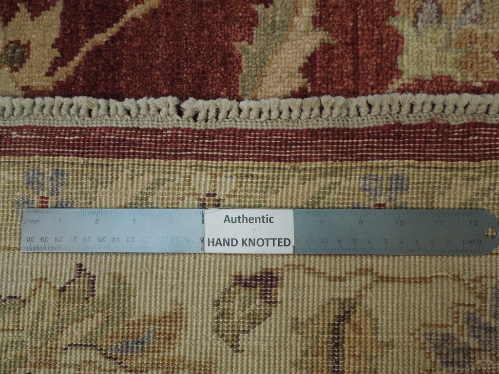 7.10 x 9.10 Quality Peshawar Ghazni Wool Rug #PIX-20560