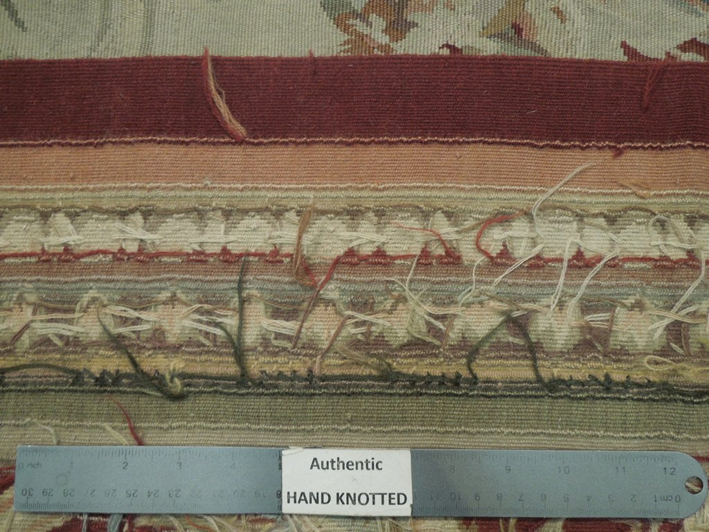 8 x 10 Aubusson Flat Weave Rug #PIX-20757