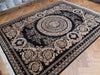 Load image into Gallery viewer, 9.2 x 12.2 Black Sino Savonnerie Handmade Rug #PIX-21827