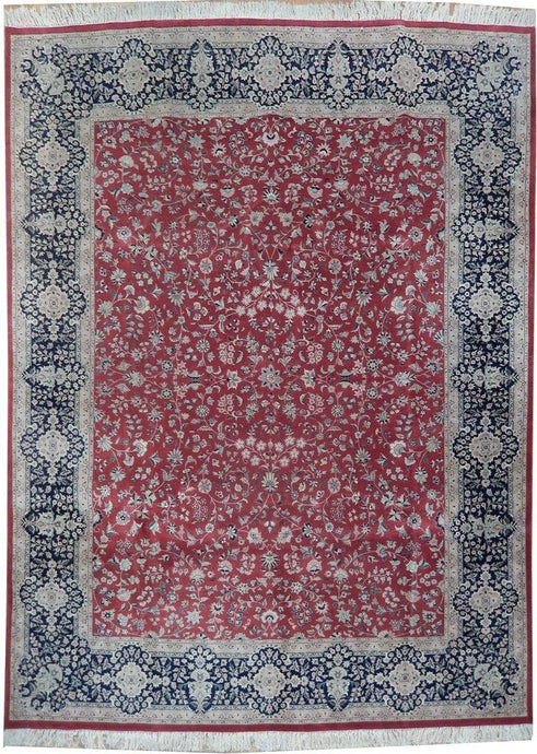 9x12 Authentic Handmade High End Tabriz Rug - Pakistan - bestrugplace