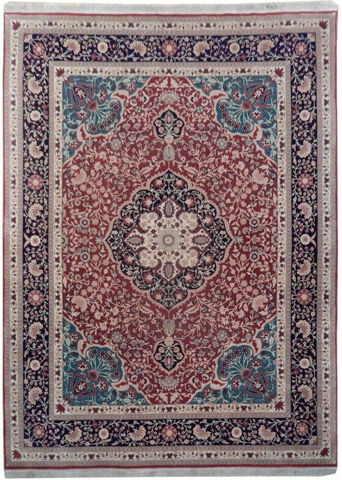 9x12 High End Wool Sino Tabriz Rug - China - bestrugplace