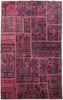 Load image into Gallery viewer, Red-Antique-Persian-Patchwork-Rug.jpg