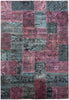 Load image into Gallery viewer, 5.9 x 8.9 Multi Color Antique Persian Patchwork Rug 22225