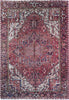 Load image into Gallery viewer, 9' x 12' Semi-Antique Persian Heriz Rug Iran 22802