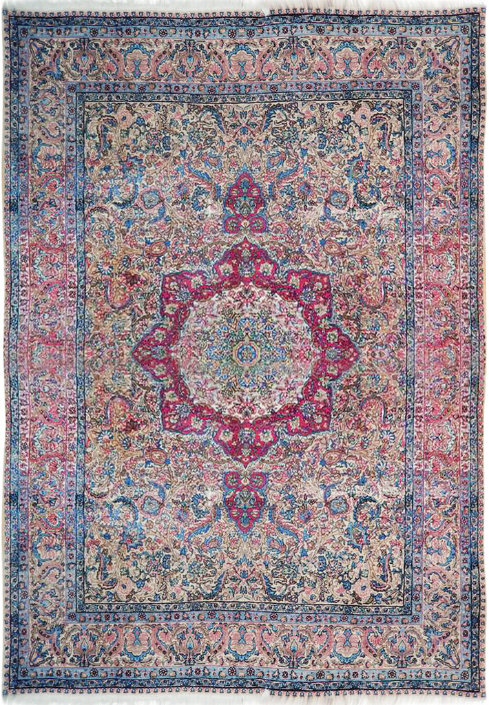 8.7 x 12 Antique Persian Kermanshah Rug 22833