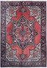 Load image into Gallery viewer, 8.3 x 11.9 UNUSUAL GEOMETRIC Persian Heriz Rug 22875