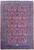 Load image into Gallery viewer, 7 x 10.2 Quality Signed Persian Rug WINE ROSE RED 22916