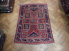 Load image into Gallery viewer, 6 x 6.8 Red Antique Russian Kazak Rug 23354
