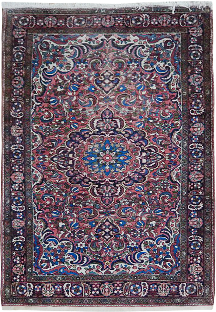 4.8 x 7 Semi Antique Persian Khorasan Rug 23614