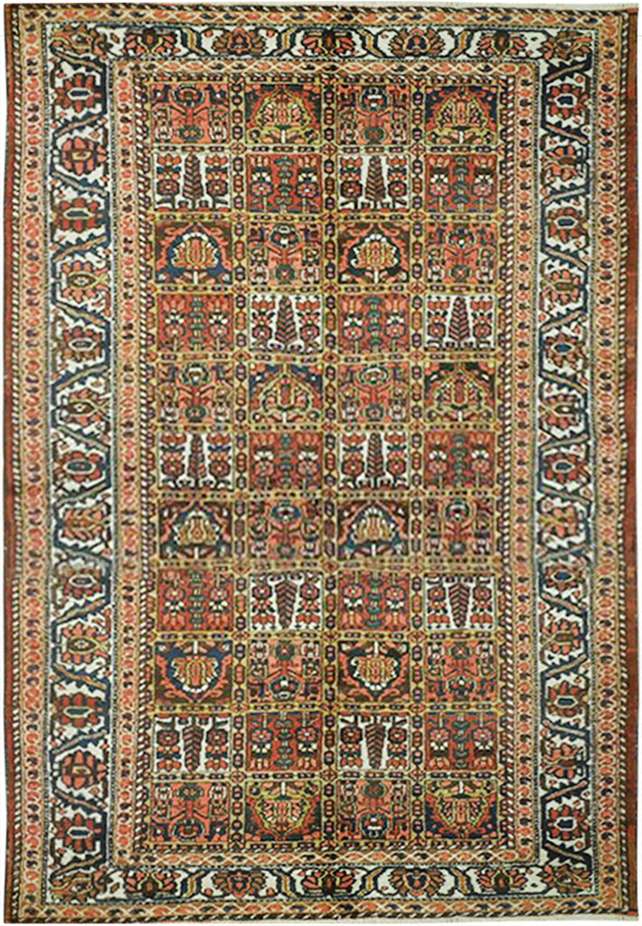 5' x 10'-Red-Brown-Semi-Antique-Persian-Bakhtiari-Runner.jpg