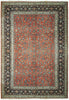 Load image into Gallery viewer, 8.2 x 11.8 Salmon Semi-Antique Persian Tabriz Rug 23682