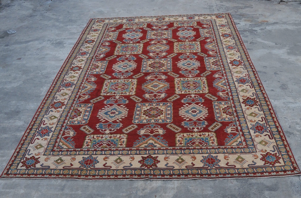 10 x 15.10 Red Yak Kash Kazak Rug 24386