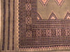 Load image into Gallery viewer, 4.6 x 6.6 Wool &amp; Silk Jaldar Bokhara Rug OLIVE #PIX-25537